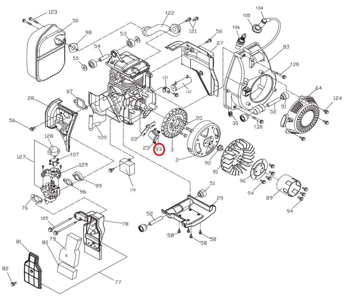 Kipor Power Solutions Generator Voltage Trigger IG400013601